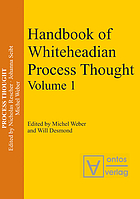Handbook of Whiteheadian process thought