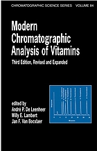Modern chromatographic analysis of vitamins.