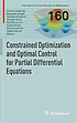 Constrained optimization and optimal control for... by Günter Leugering