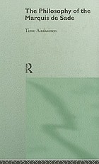 The philosophy of the Marquis de Sade