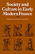 Society and culture in early modern France : eight... por  Natalie Zemon Davis 