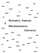 Richard L. Tierney : a bibliographical checklist