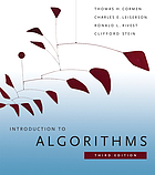 Introduction to algorithms