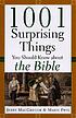 1001 surprising things you should know about the... de Jerry MacGregor
