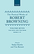 The poetical works of Robert Browning. Vol. 7,... de Robert Browning