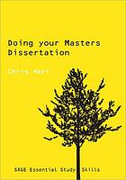 Doing your masters dissertation : realizing your potential as a social scientist