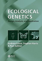 Ecological genetics : design, analysis, and application