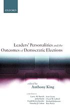 Leaders' personalities and the outcomes of democratic elections