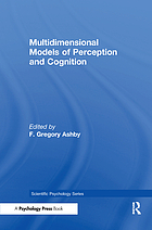Multidimensional models of perception and cognition