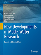 New developments in mode-water research : dynamic and climatic effects