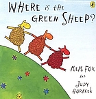 Where is the green sheep?