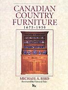 Canadian country furniture : 1675-1950
