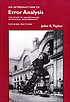 An introduction to error analysis by  John R Taylor 