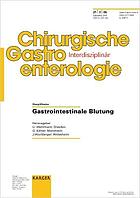 Hauptthema gastrointestinale Blutung eingeladene Beiträge ; interdisziplinäres Gespräch