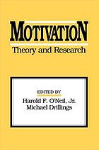 Motivation : theory and research