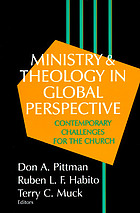 Ministry and theology in global perspective : contemporary challenges for the church