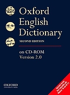 Oxford English dictionary, second edition, CD-ROM