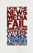 How the news media fail American voters : causes, consequences, and remedies