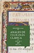 Anales de filología clásica. by Universidad de Buenos Aires. Instituto de Filología. Sección Clásica.