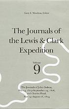 The journals of the Lewis & Clark Expedition. The journals of John Ordway, May 14, 1804-September 23, 1806, and Charles Floyd, May 14-August 18, 1804