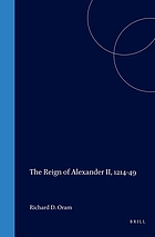 The reign of Alexander II, 1214-49