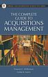 The complete guide to acquisitions management door Frances C Wilkinson