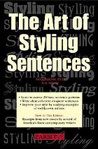 The art of styling sentences : 20 patterns for success
