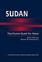 Sudan : the elusive quest for peace