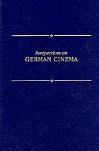 Perspectives on German cinema