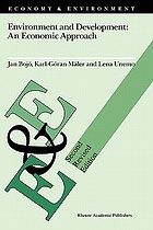 Environment and development : an economic approach