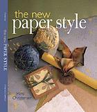 The new paper style