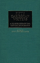 Fifty Caribbean writers : a bio-bibliographical critical sourcebook