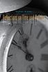 Reflections on time and politics
