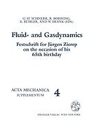 Fluid- and gasdynamics