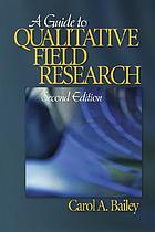 Guide to Qualitative Field Research cover image