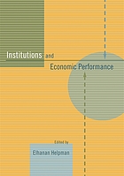 Institutions and economic performance