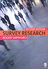 Survey research de Roger Sapsford
