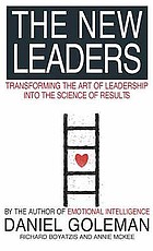 The new leaders : transforming the art of leadership into the science of results