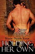 Holding her own by  Marie-Nicole Ryan 