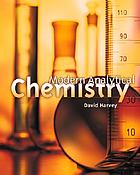 Modern analytical chemistry.