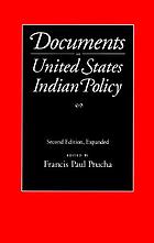 Documents of United States Indian policy
