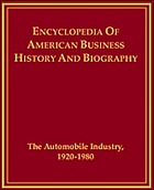 The Automobile industry, 1920-1980