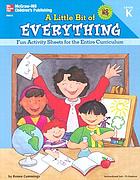 A little bit of everything for kindergarten