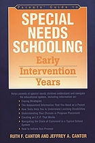Parents' guide to special needs schooling : early intervention years