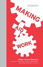 Making aid work