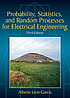 Probability, statistics, and random processes... 著者：  Alberto Leon-Garcia 