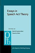 Essays in speech act theory