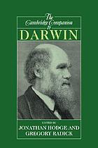 The Cambridge companion to Darwin