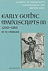 Early Gothic manuscripts por  Nigel J Morgan 