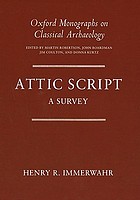 Attic script : a survey